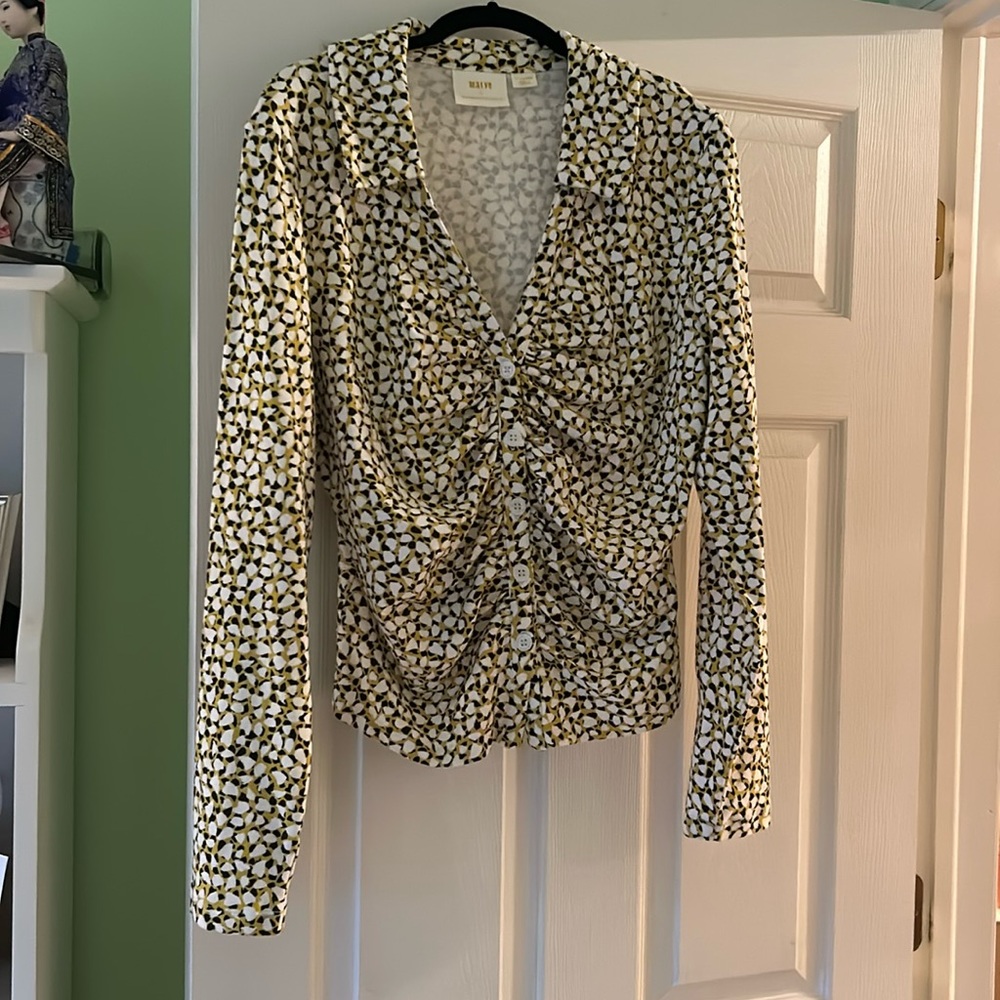 Anthropologie long sleeve shirt